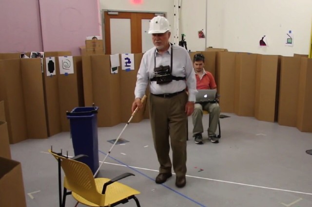 راحت شدن جهت یابی برای نابینایان با ابزار پوشیدنی هوشمند