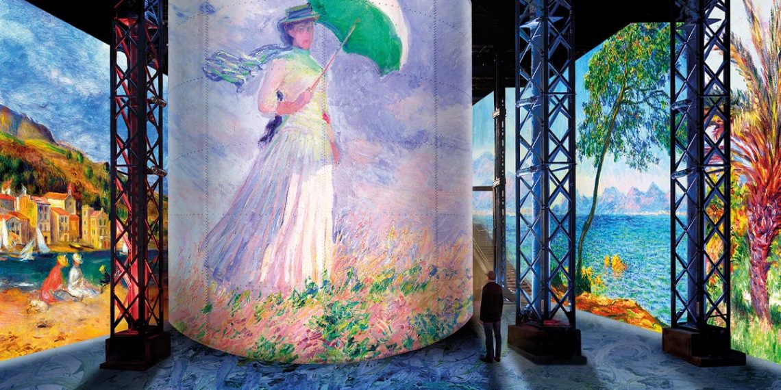 عکسهایی از موزه هنر های دیجیتال پاریس